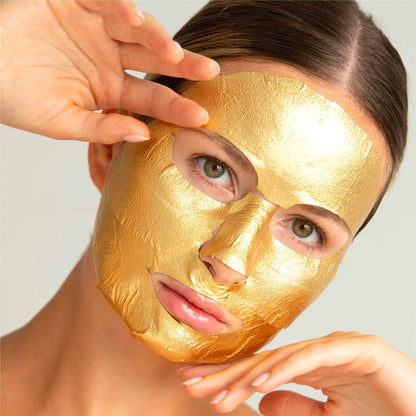 Masque soin visage Hydra Collagène à la feuille d'or 24K